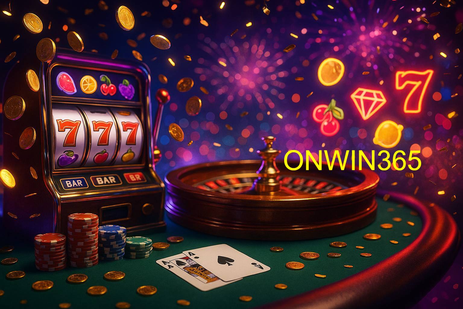 Jogos emocionantes no ONWIN365