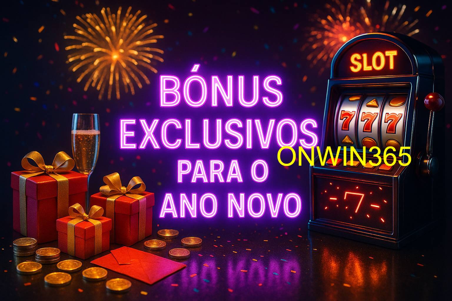 Promoções de Ano Novo no ONWIN365